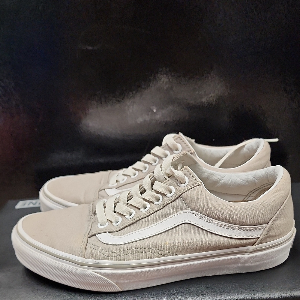 Vans Light Gray Canvas Old Skools